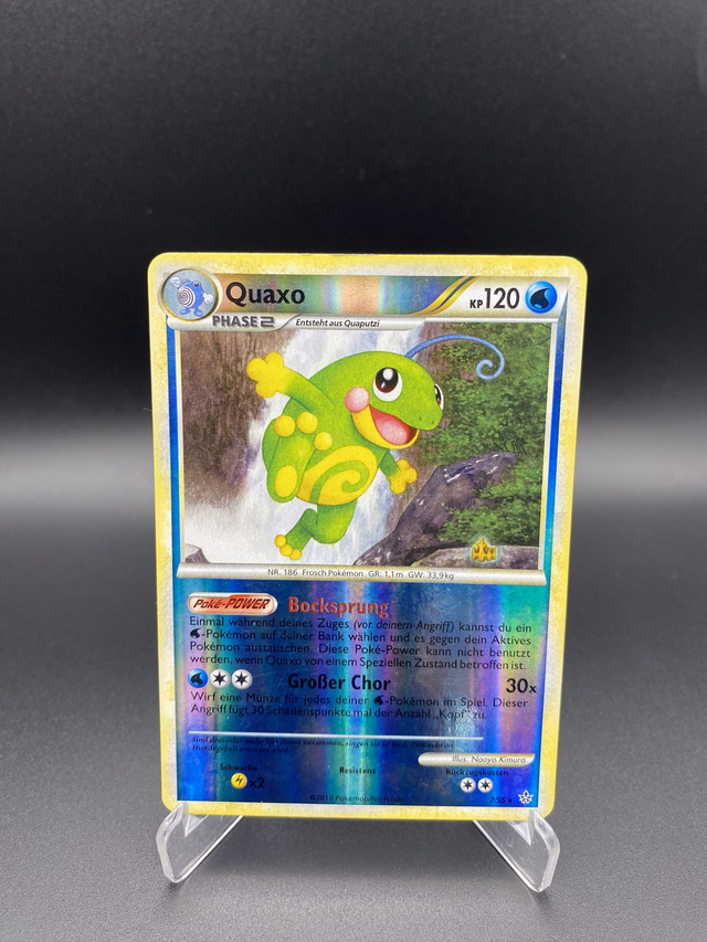 Quaxo (7/95) Entfesselt - Excellent - DE - Reverse Holo Rare