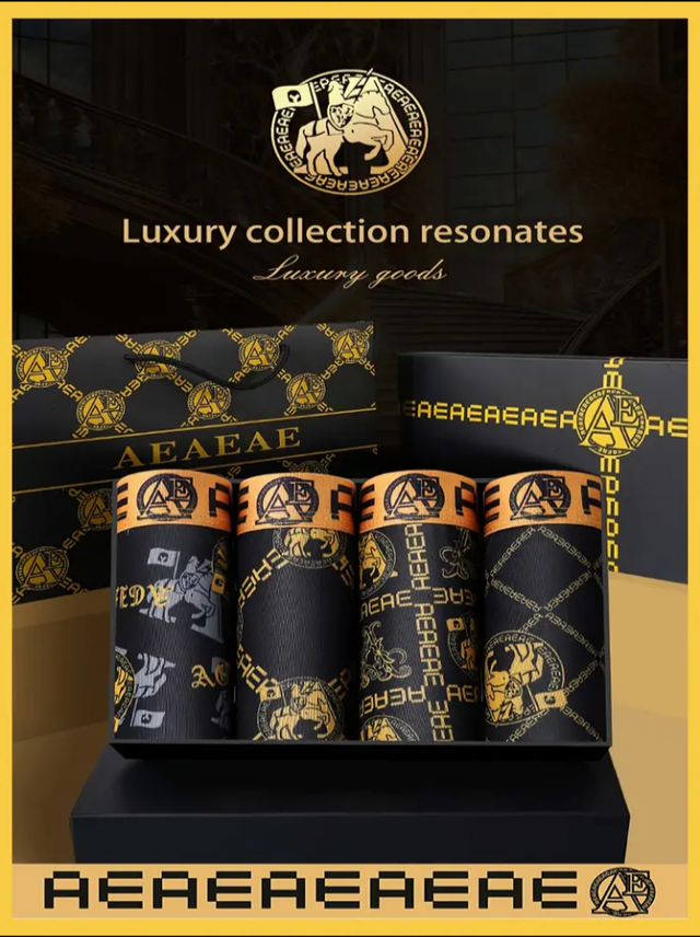 Bielizna męska, codzienne bokserki, oddychające, wygodne, rozciągliwe bokserki 4 szt