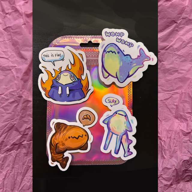 Sticker pouch