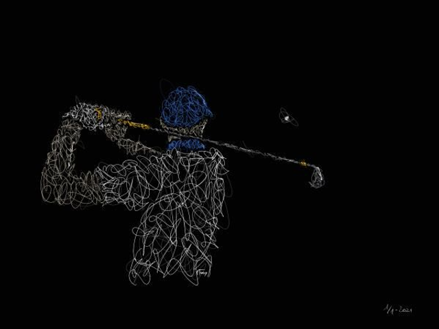 Golf : Tir au loin (limité à 30 exemplaires)