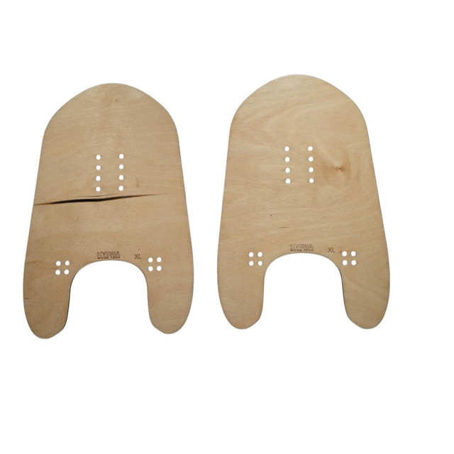 Plaquettes de Swim-Run en bois