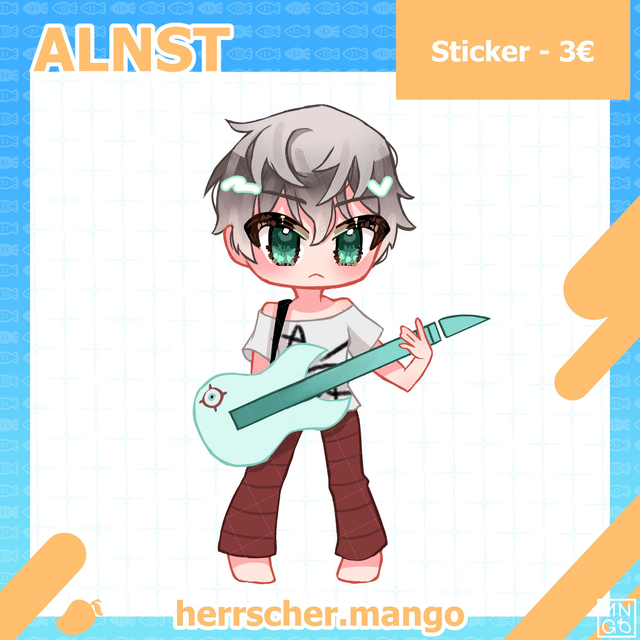 ALNST: Till - Matte Vinyl Sticker - 63.5mm