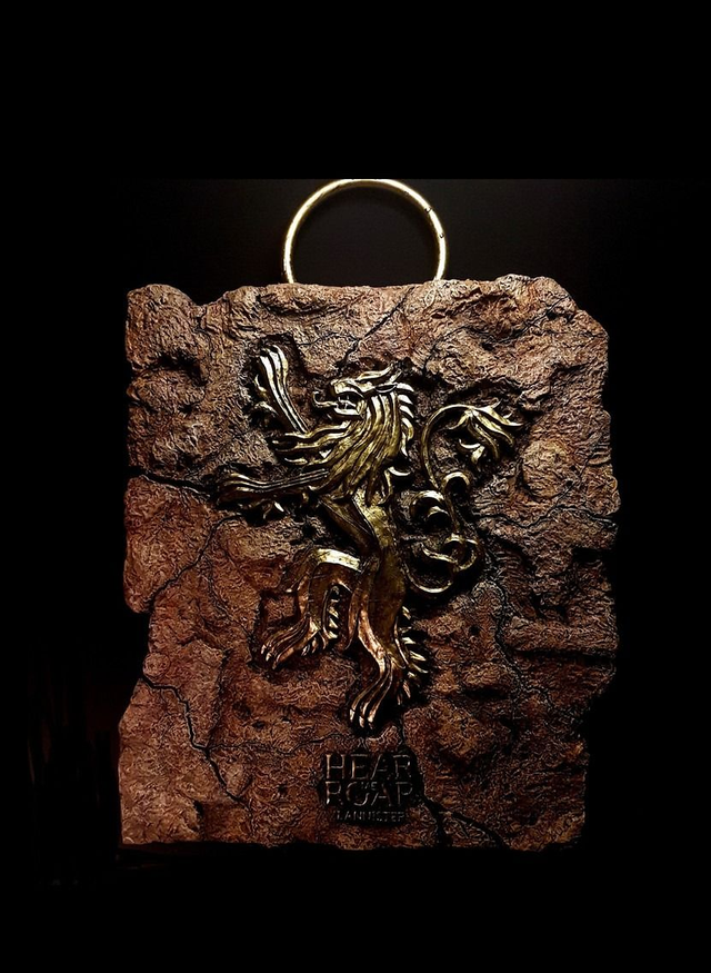 - Plaque House Lannister - Game of Thrones