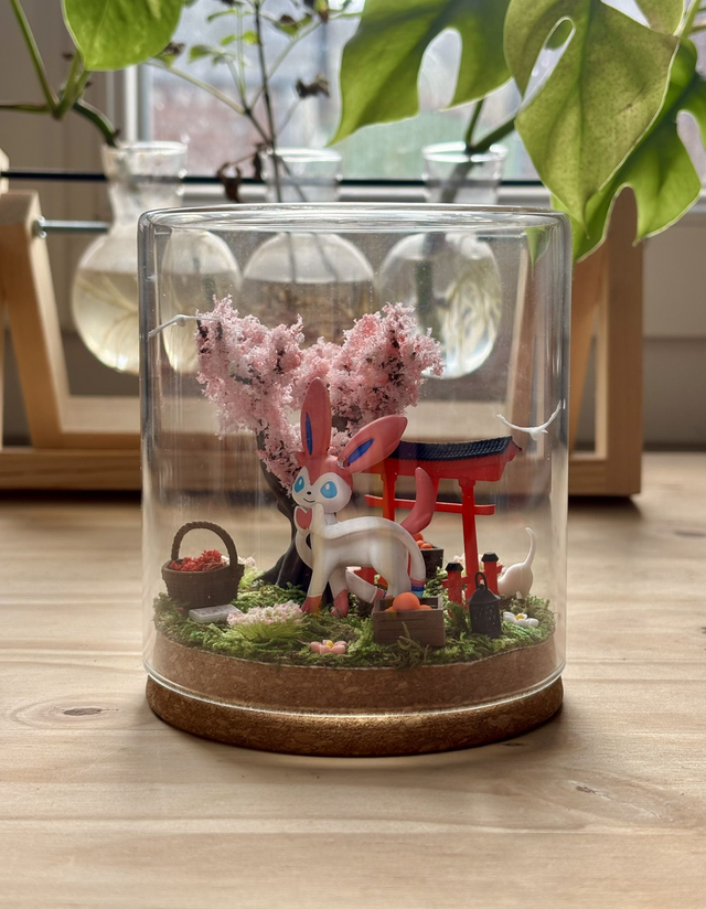 🌸 Terrarium verre - Édition Japon