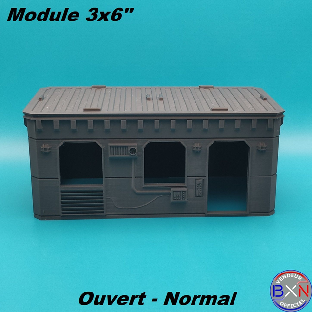 VGT - Module 3x6&quot; - Ouvert - Normal