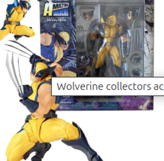 Wolverine collectors actie figuur beweegbaar (16cm)