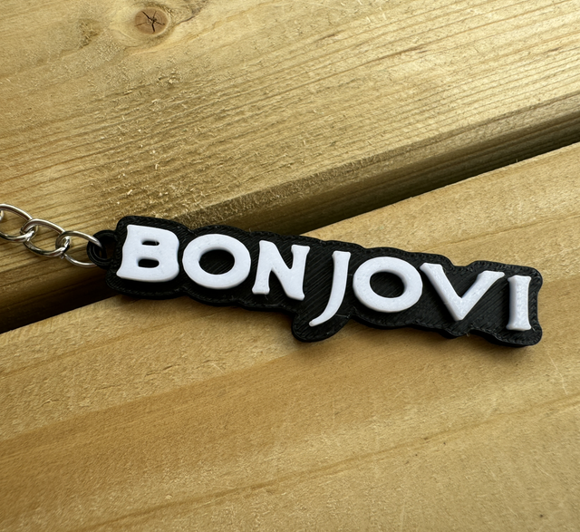 Bon Jovi Keychain