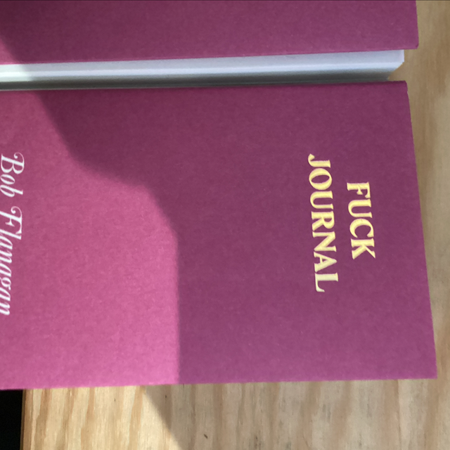 Fuck Journal Bob Flanagan (Hanuman)