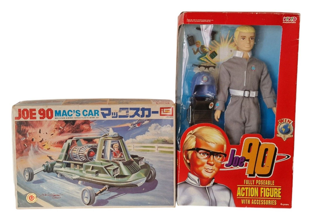 Joe 90 & Mac's Jet car