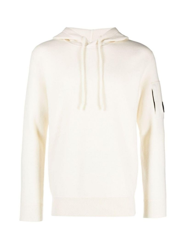 COMPAGNIE CP SWEAT CAPUCHE BLANC