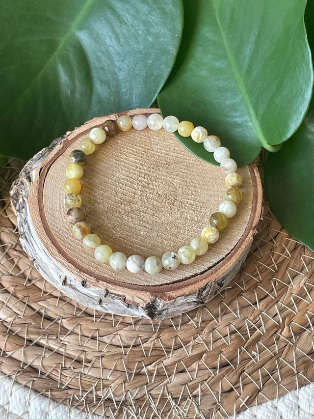 Bracelet Opale jaune