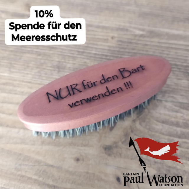 Bartbürste "Nur für den Bart verwenden"