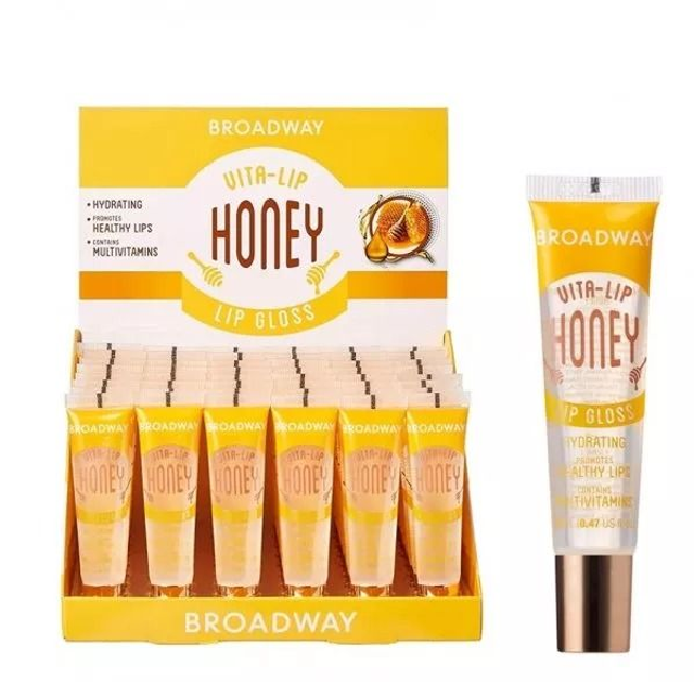 Broadway: 48pcs Lipgloss 14ml - Honey 