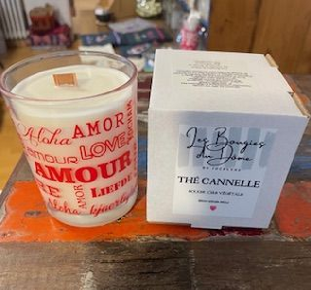 Bougie message édition Amour