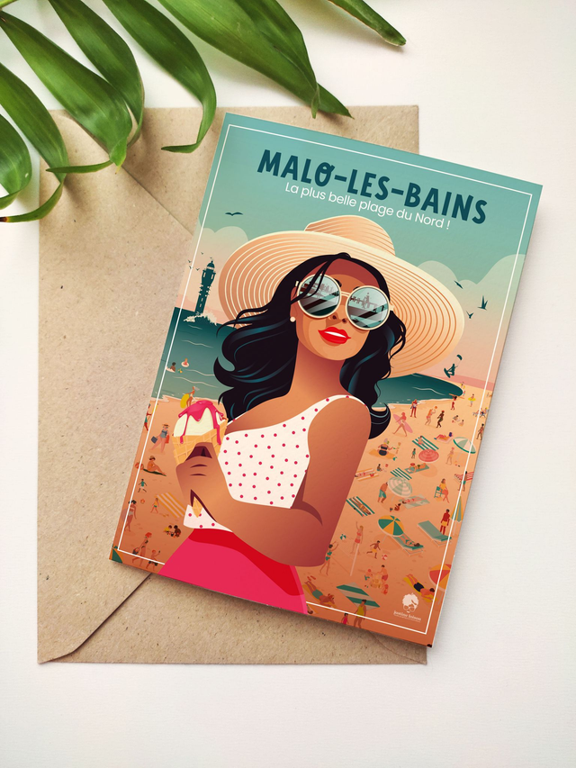 Carte Postale Malo-les-Bains