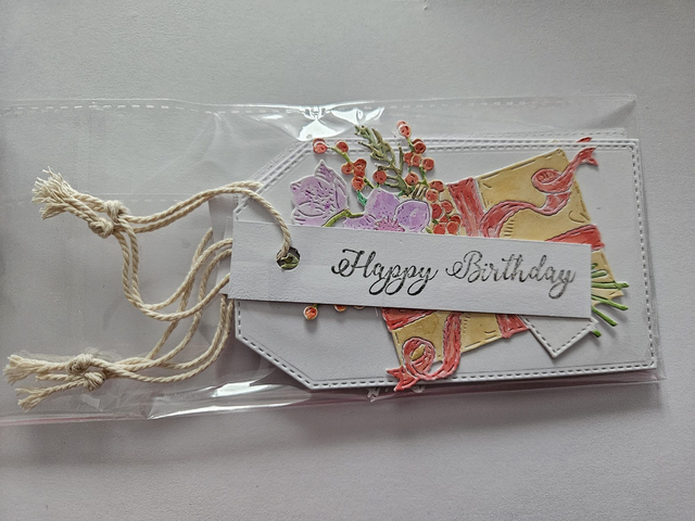 Tags Happy Birthdays  4 in a pack