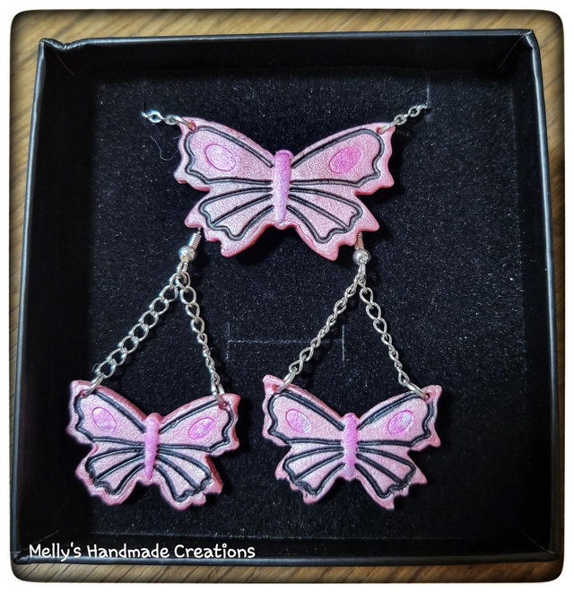 Butterfly Jewellery Set 