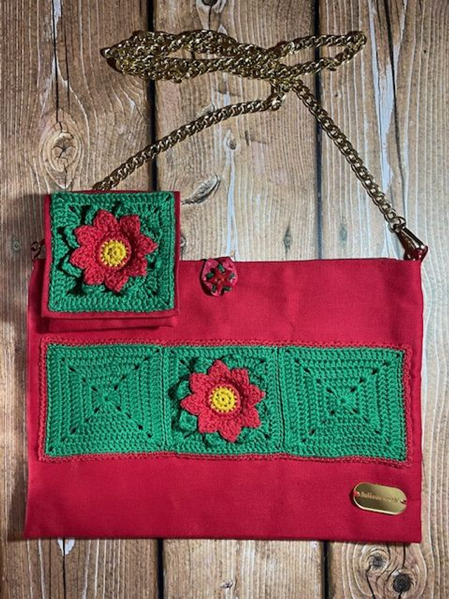 Coffret “Douceurs hivernales” (Sac pochette + Mini pochette)