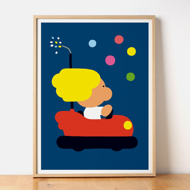 Autotampoponeuse - Affiche 30x40 cm