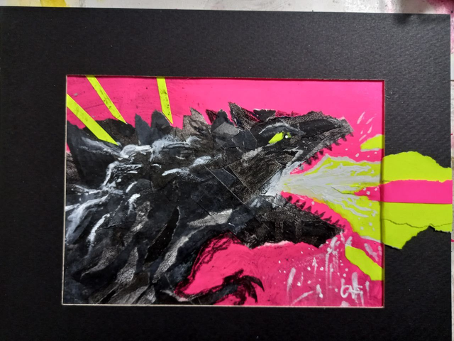 GROTZILLA NEON COLLAGE