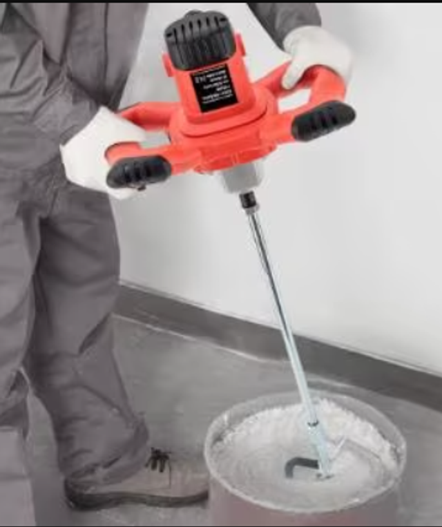 Elektrische Betonmixer 1500 Watt 930 RPM 6 versnellingen