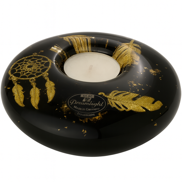  Dreamlight Golden dreams glass ufo medium 