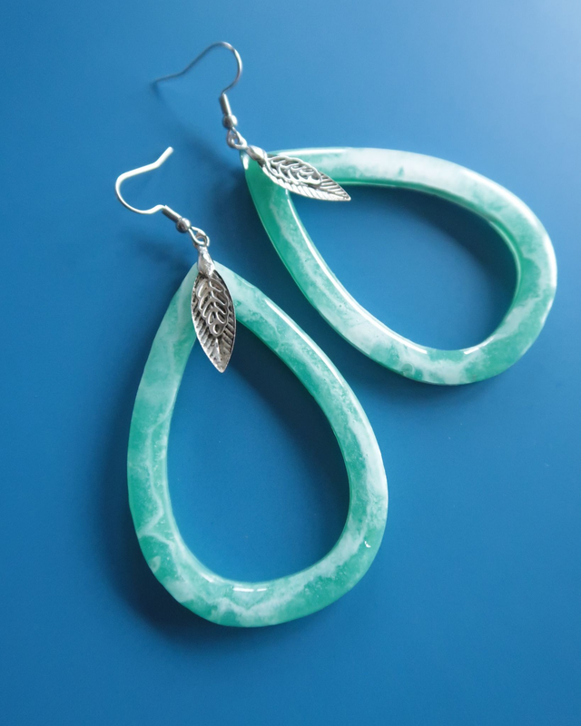 Boucles d'oreilles Lagon idyllique | BO47