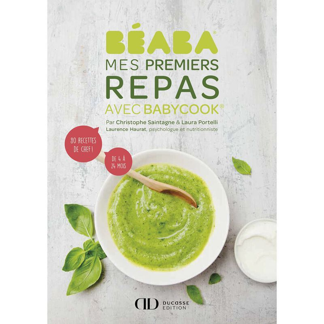 Livre Mes Premiers repas avec Babycook- Version FR - BEABA
