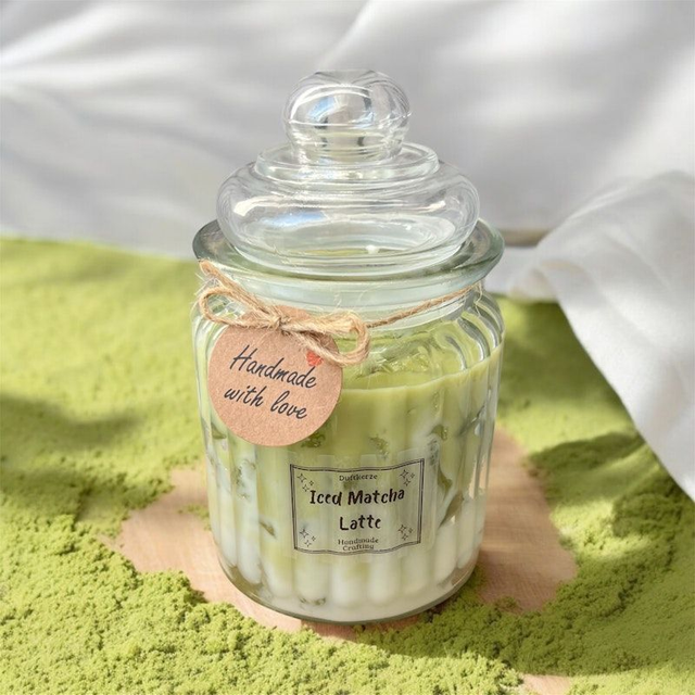 Iced Matcha Latte Candle Duftkerze