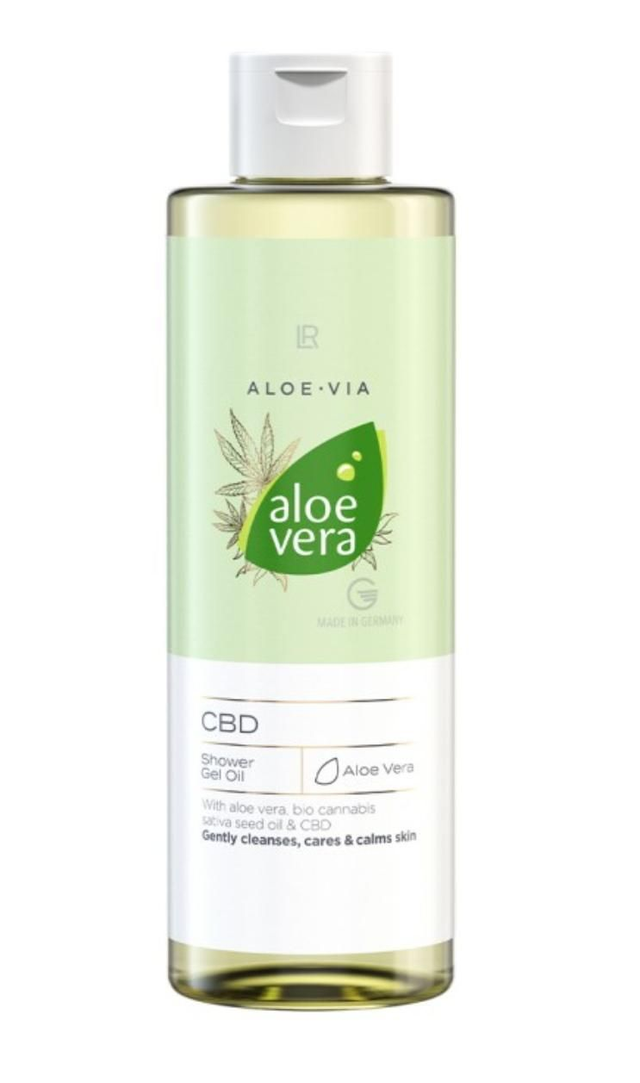 Huile de douche Aloe Vera CBD

