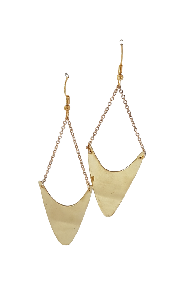 Boucles d'oreilles Elizabeth plaqué or