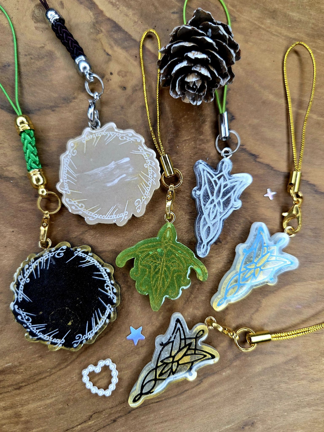 Bijoux de téléphone/Straps Seigneur des Anneaux 🧝🏻‍♀️