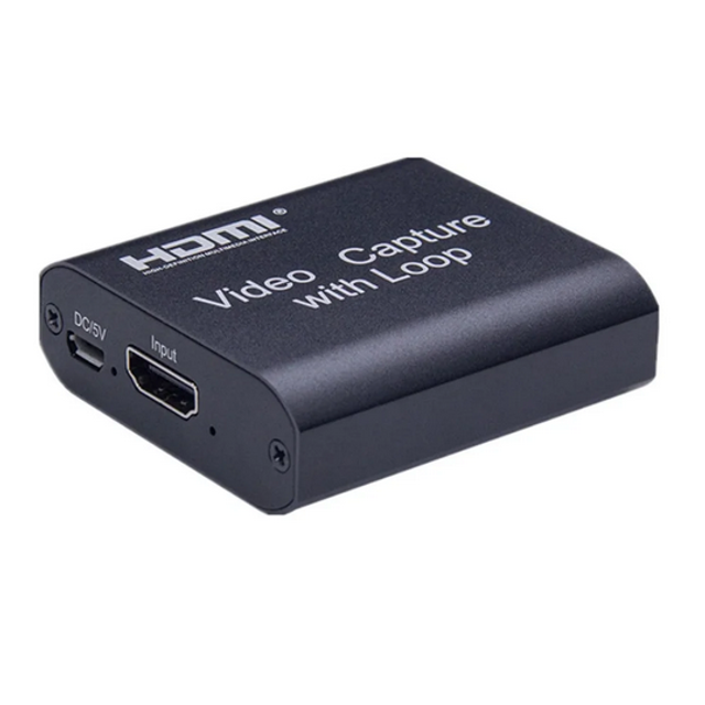 Capturadora de Video HDMI para Streaming de Videojuegos