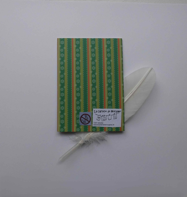 Un joli sapin de Noël brodé