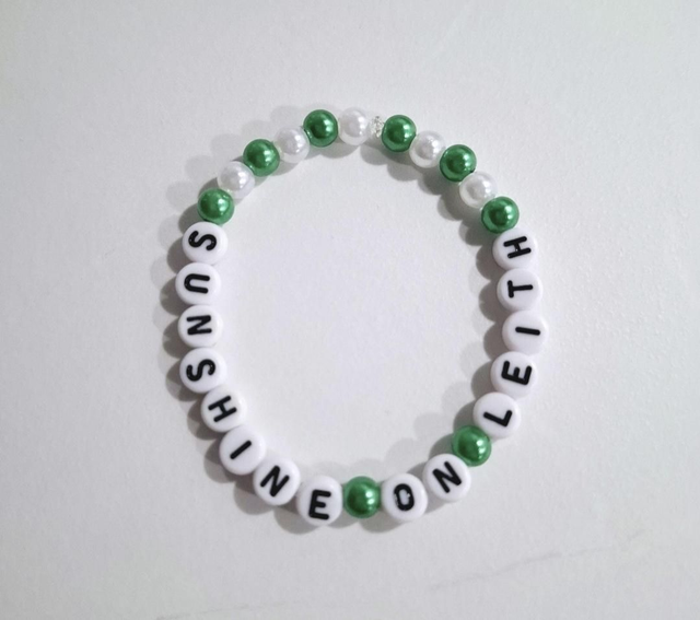 Sunshine on Leith beaded bracelet