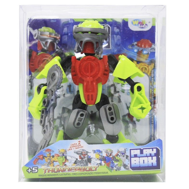 Boneco de Montar PlayBOX - ROBOT