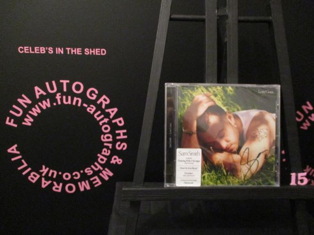 Sam Smith - 'Love Goes' Authentic Autographed Album Cover (15)