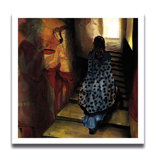 Carte Ombres du passé 11 x 11 cm