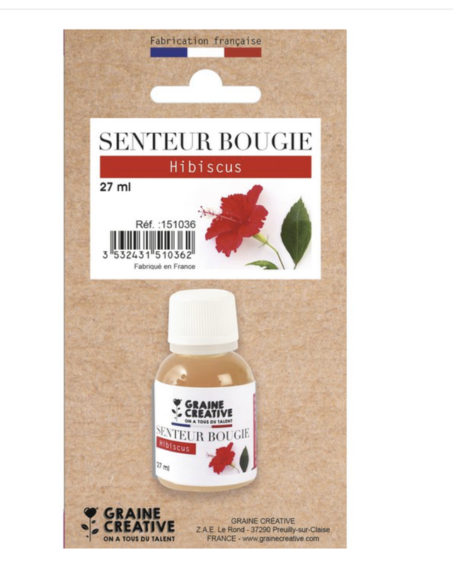 PARFUM POUR BOUGIE - HIBISCUS