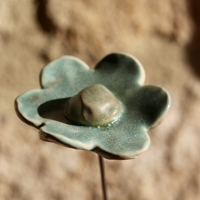 Fleur en céramique 