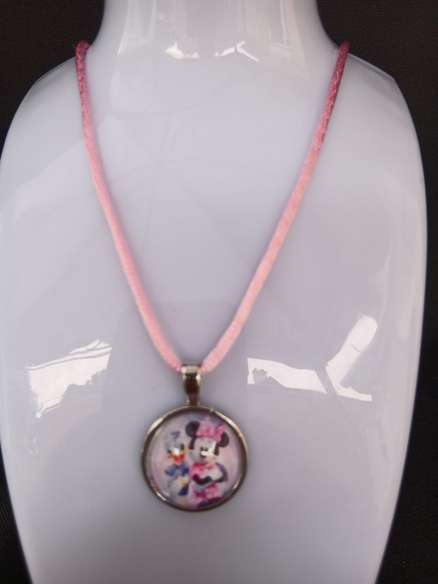 Collier Héros Préférés avec Cordon, Minnie, Mario, Spiderman et Plus !