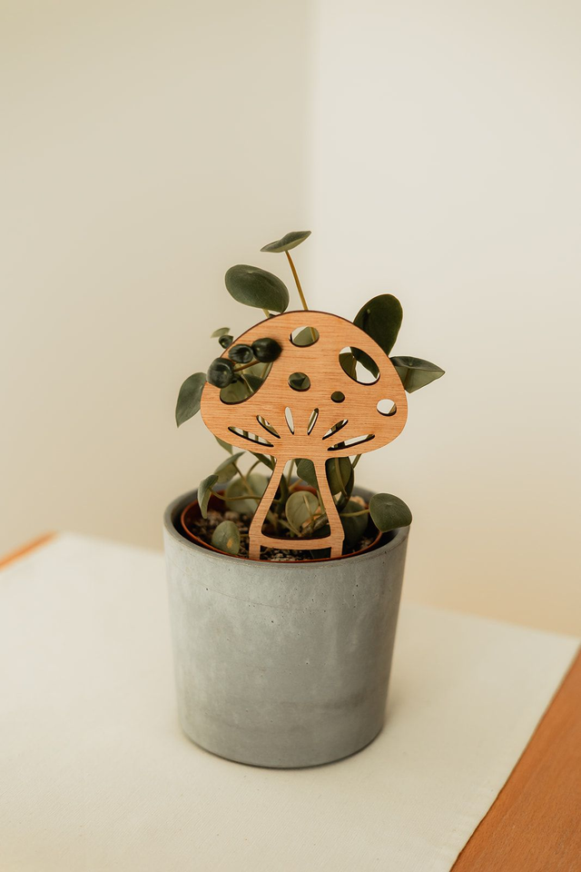 Support pour plante verte - Champignon