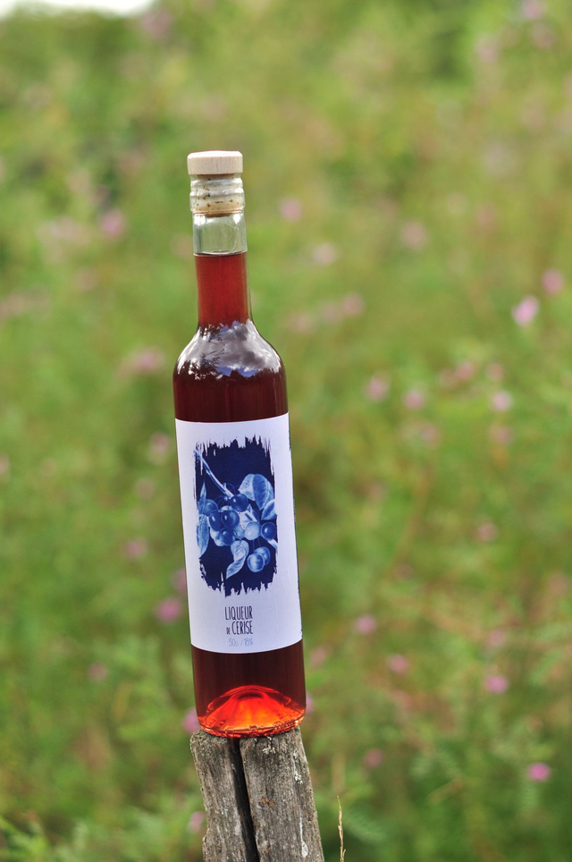 Liqueur de cerise bio 50cl