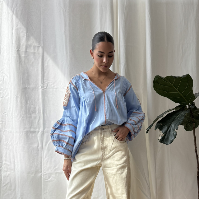 Blusa Odin azul 