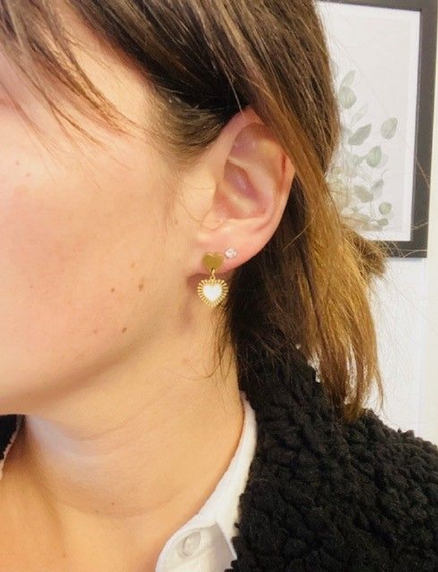 Boucles d'oreilles Fille &amp; Femme "Camille"