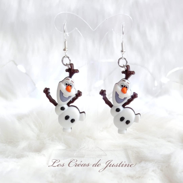 Boucles d&#039;oreilles olaf