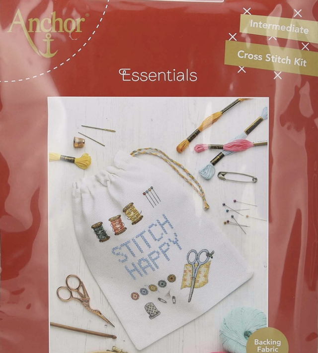Counted Cross Stitch Kit: Crafters Collection: Project Bag