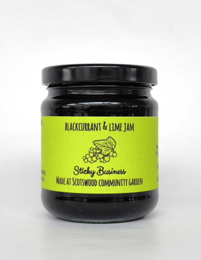 Blackcurrant &amp; Lime Jam 