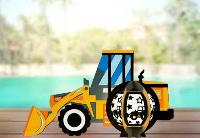 Lanterne tractopelle