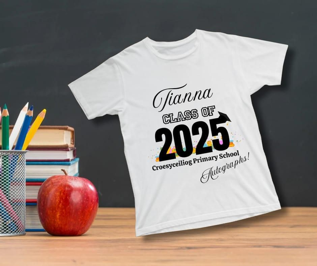 School leavers 2025 tshirt